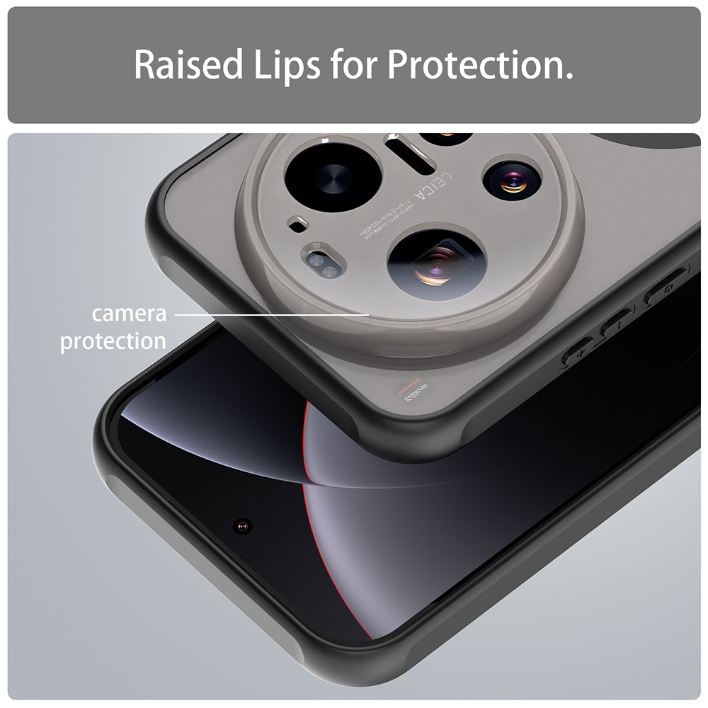 MagSafe futrola za Xiaomi 17 Ultra, Techsuit, HaloFrost II, Crna