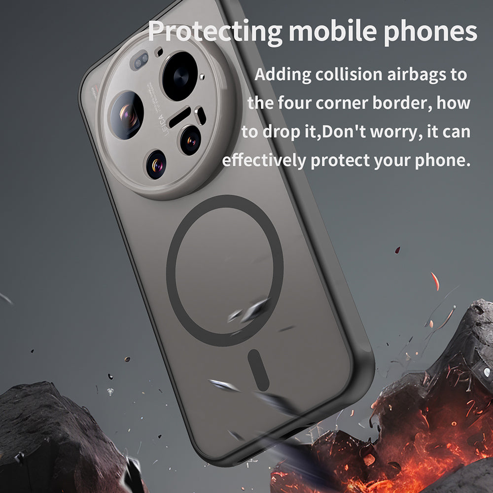 MagSafe futrola za Xiaomi 17 Ultra, Techsuit, HaloFrost II, Crna