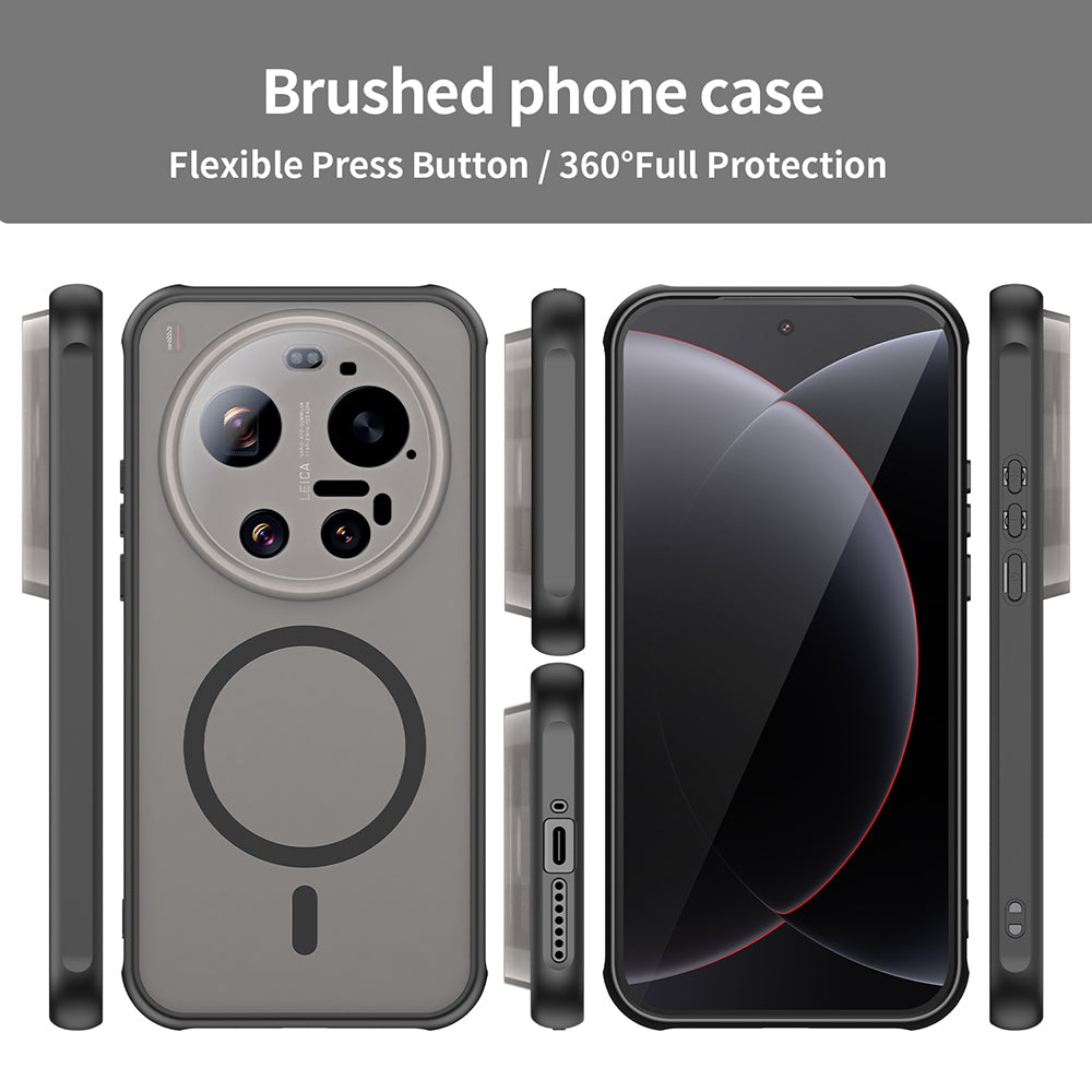 MagSafe futrola za Xiaomi 17 Ultra, Techsuit, HaloFrost II, Crna
