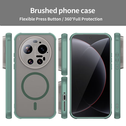 MagSafe futrola za Xiaomi 17 Ultra, Techsuit, HaloFrost II, Zelena