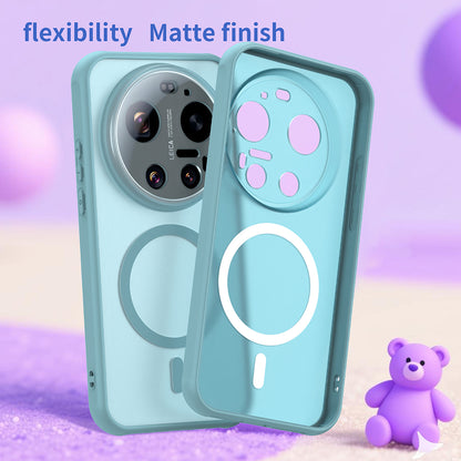 MagSafe futrola za Xiaomi 17 Ultra, Techsuit, HaloFrost II, Svijetlo zelena