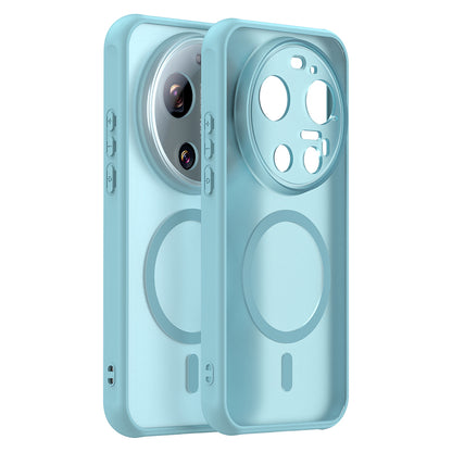 MagSafe futrola za Xiaomi 17 Ultra, Techsuit, HaloFrost II, Svijetlo zelena