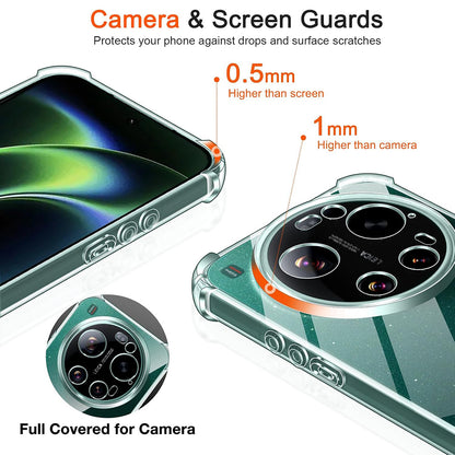 MagSafe futrola za Xiaomi 17 Ultra, Techsuit, otporna na udarce, prozirna