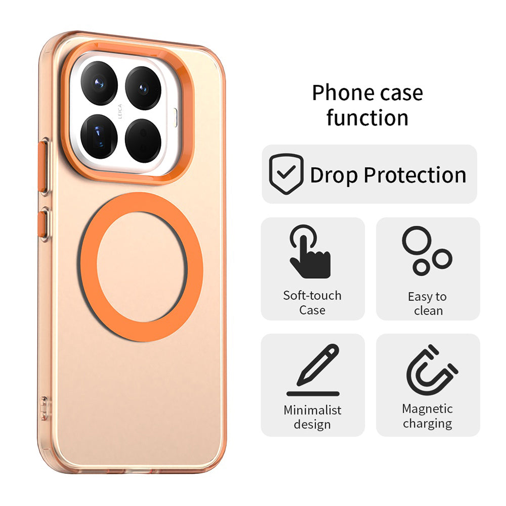 MagSafe futrola za Xiaomi 17T Pro, Techsuit, CandyCase, Narančasta
