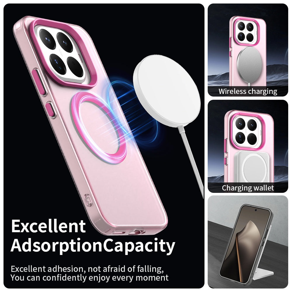 MagSafe futrola za Xiaomi 17T Pro, Techsuit, CandyCase, Roza