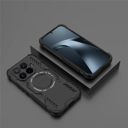 MagSafe futrola za Xiaomi 17T, Techsuit, ArmorMag, Crna