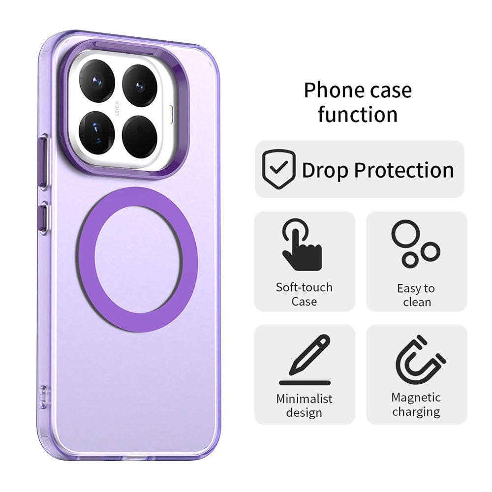 MagSafe futrola za Xiaomi 17T, Techsuit, CandyCase, Ljubičasta