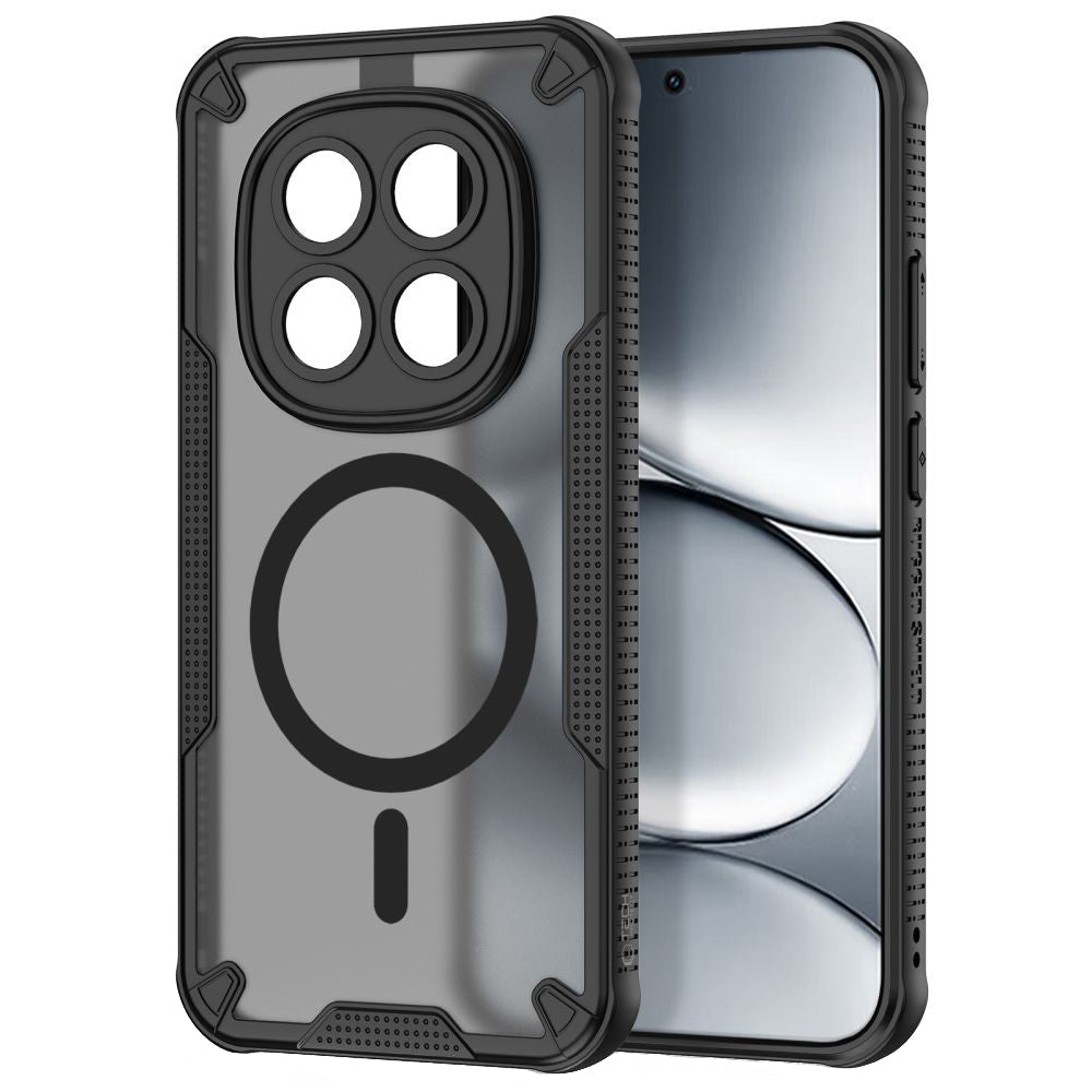 MagSafe futrola za Xiaomi Redmi Note 15 Pro 5G, Tech-Protect, Rugged Shield, Crna