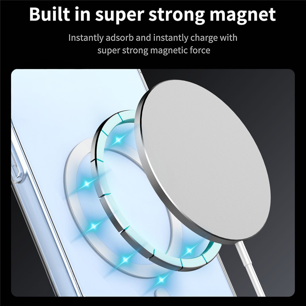 MagSafe maskica za Xiaomi 17T, OEM, otporna na udarce, prozirna