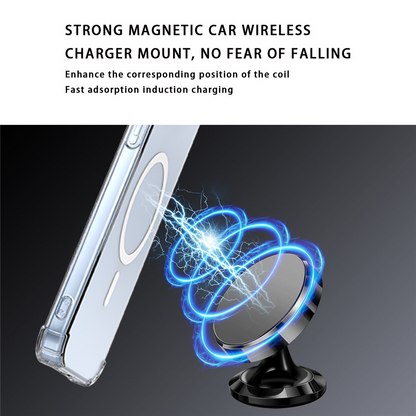 MagSafe maskica za Xiaomi 17T, OEM, otporna na udarce, prozirna