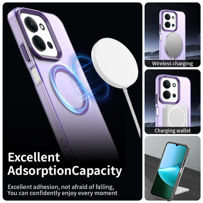 MagSafe futrola za Xiaomi Poco C85 4G / Redmi 15C 5G / 15C 4G, Techsuit, CandyCase, Ljubičasta