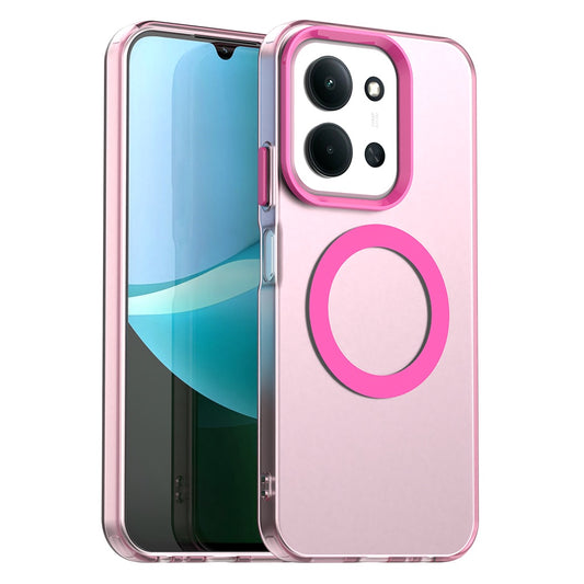 MagSafe futrola za Xiaomi Poco C85 4G / Redmi 15C 5G / 15C 4G, Techsuit, CandyCase, Roza