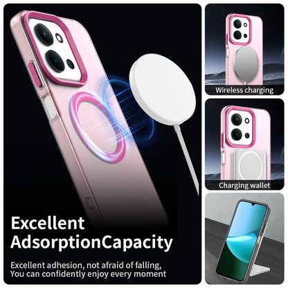 MagSafe futrola za Xiaomi Poco C85 4G / Redmi 15C 5G / 15C 4G, Techsuit, CandyCase, Roza
