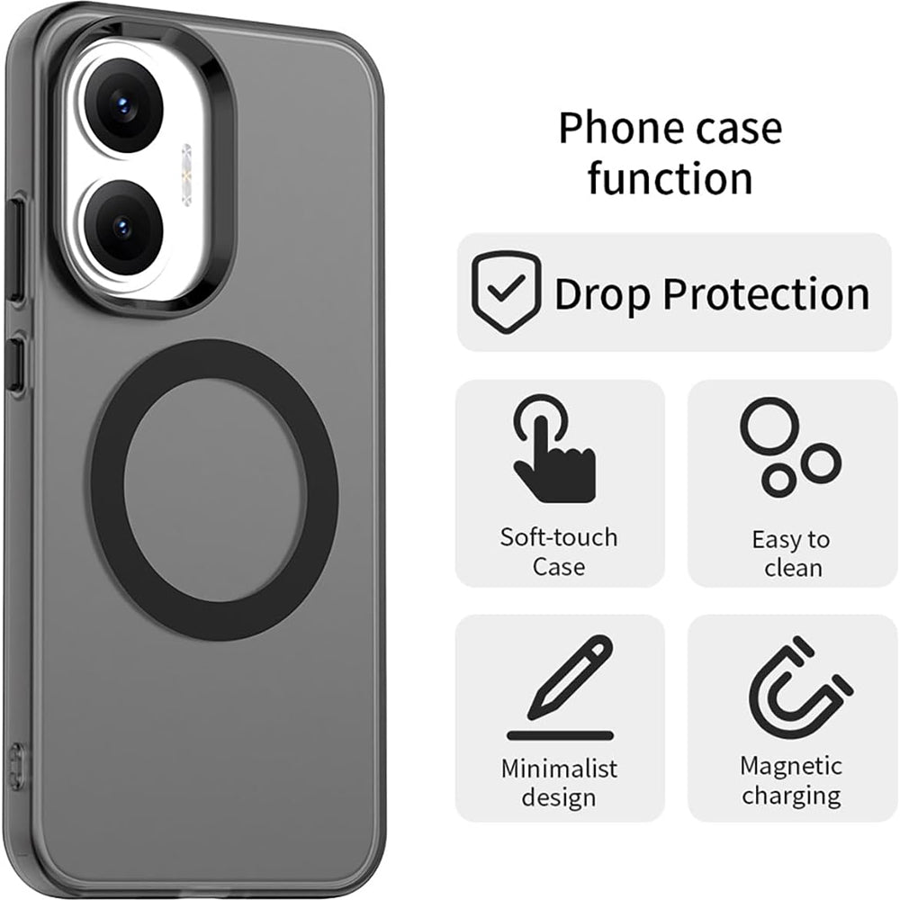 MagSafe futrola za Xiaomi Poco F7, Techsuit, CandyCase, Crna
