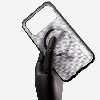 MagSafe futrola za Xiaomi Poco F8 Pro, Nillkin, Super Shield Pro, Crna Prozirna Satenska
