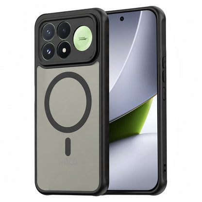 MagSafe maska za Xiaomi Poco F9 Pro, Techsuit, HaloFrost II, crna