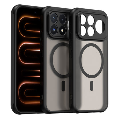 MagSafe maska za Xiaomi Poco F9 Pro, Techsuit, HaloFrost II, crna