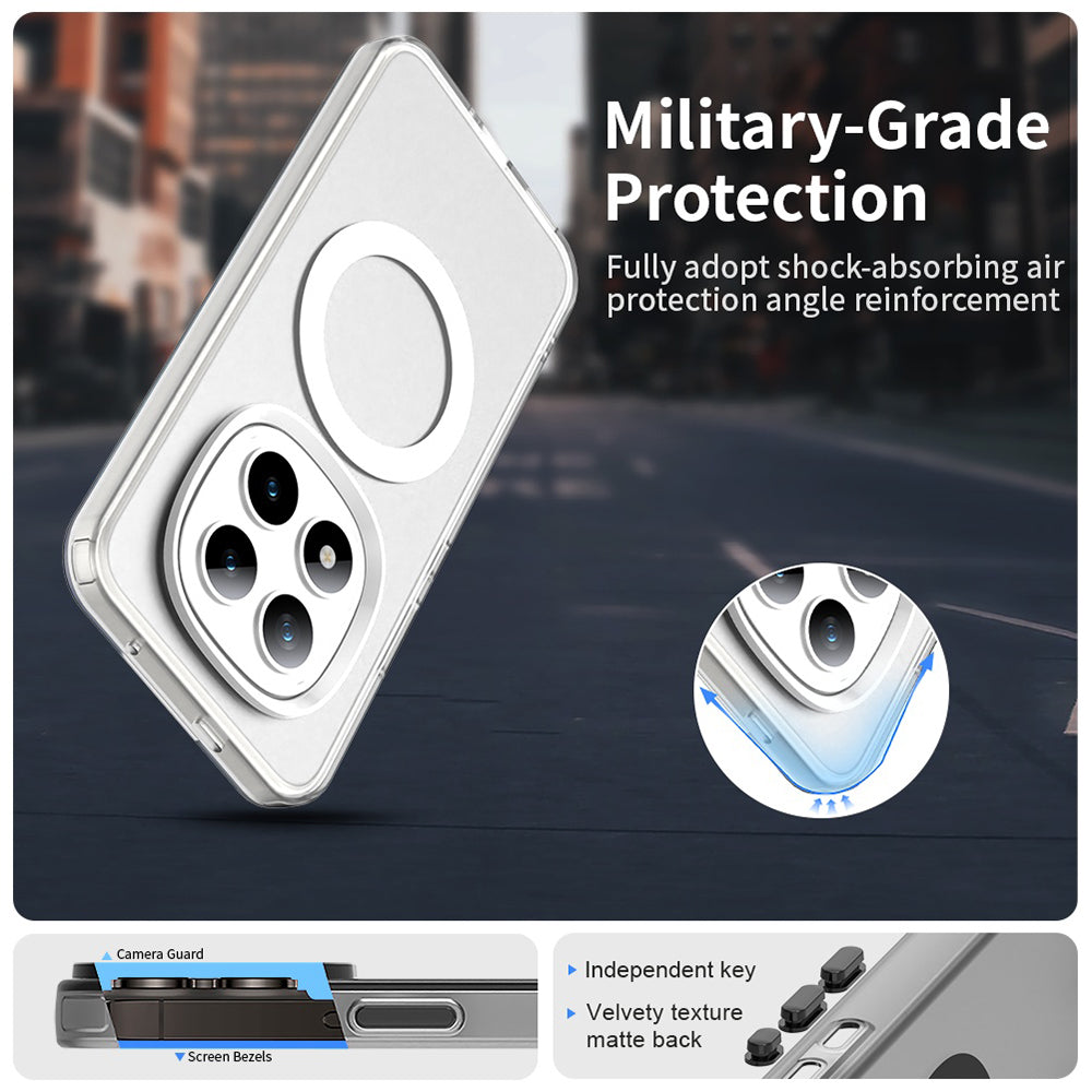 MagSafe futrola za Xiaomi Poco M8 Pro / Redmi Note 15 Pro+ 5G, Techsuit, CandyCase, Bijela