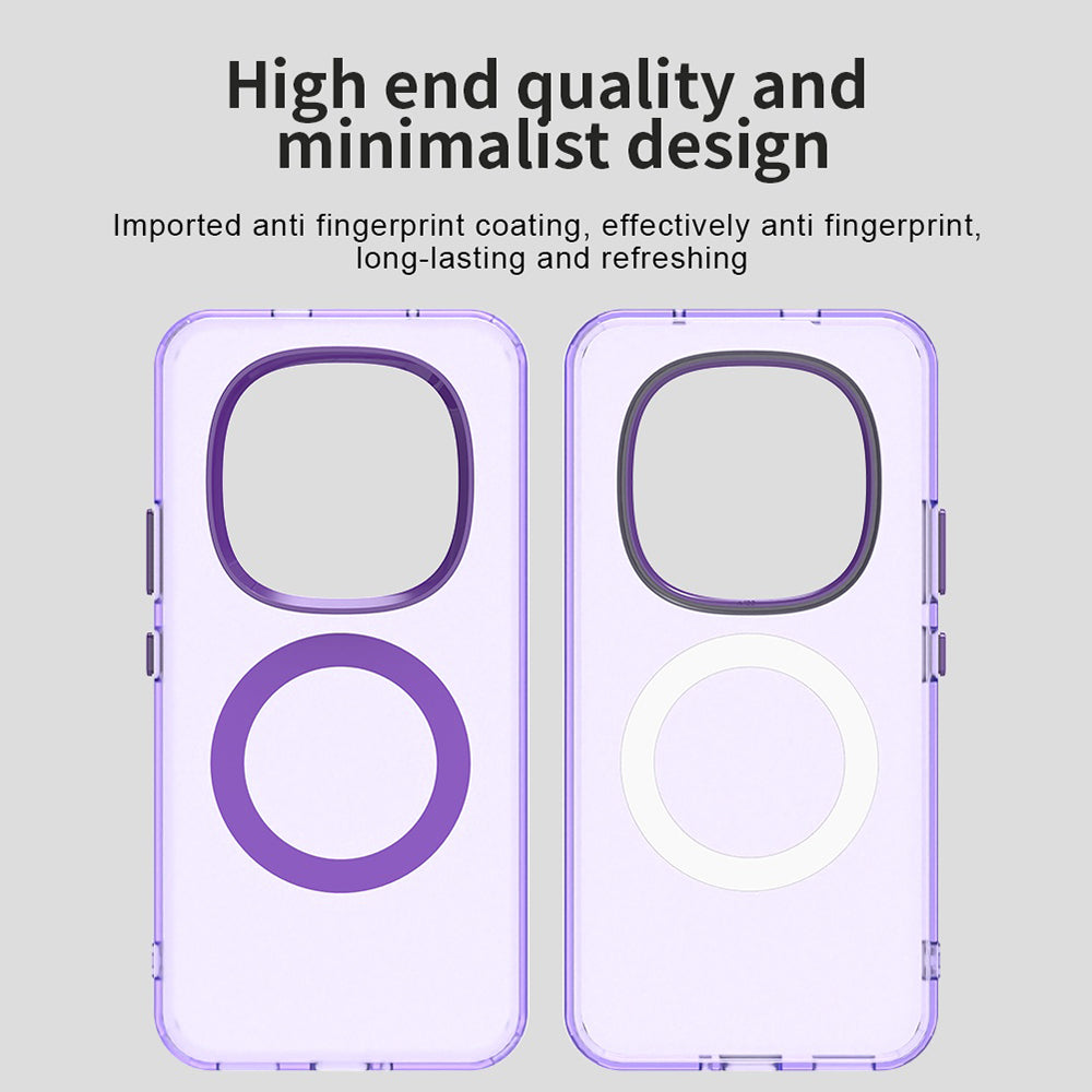 MagSafe futrola za Xiaomi Poco M8 Pro / Redmi Note 15 Pro+ 5G, Techsuit, CandyCase, Ljubičasta