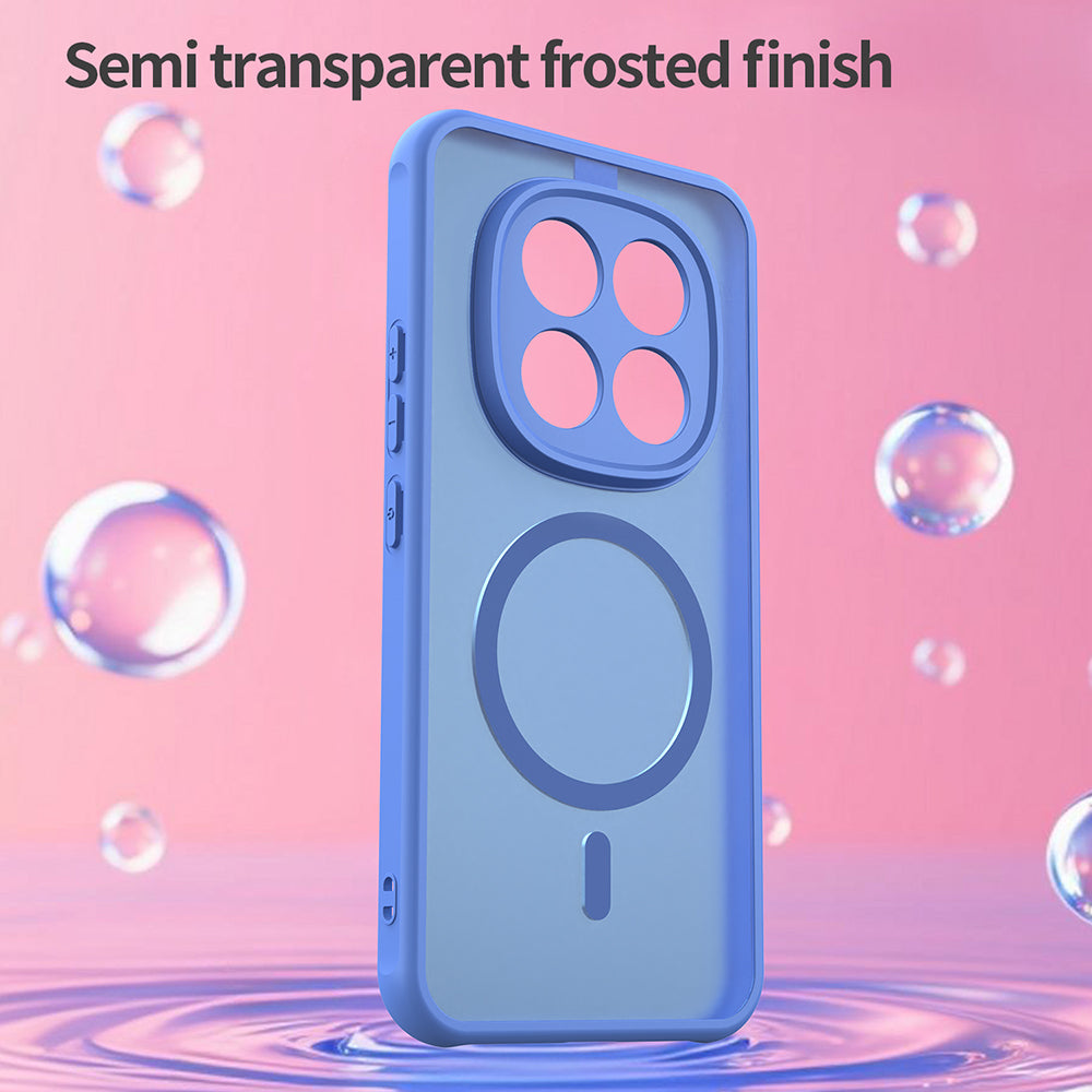 MagSafe futrola za Xiaomi Poco M8 Pro / Redmi Note 15 Pro+ 5G, Techsuit, HaloFrost II, Plava