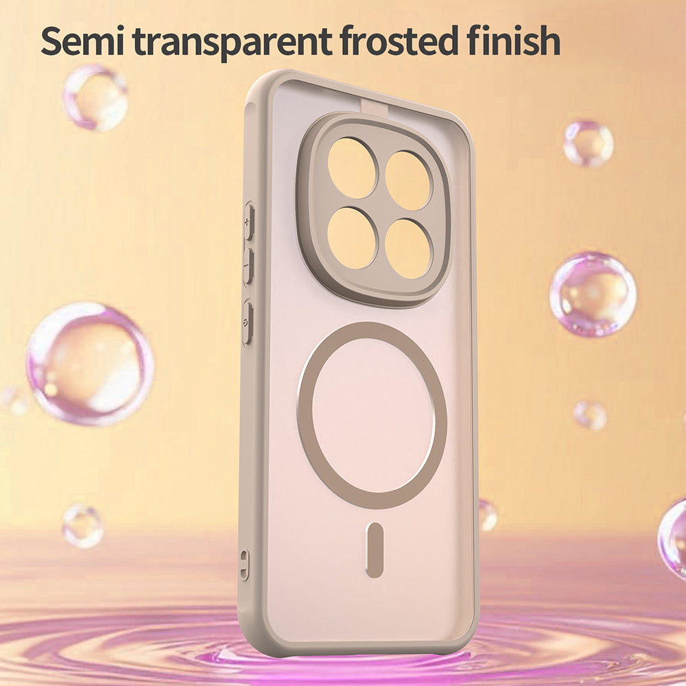 MagSafe futrola za Xiaomi Poco M8 Pro / Redmi Note 15 Pro+ 5G, Techsuit, HaloFrost II, Zlatna