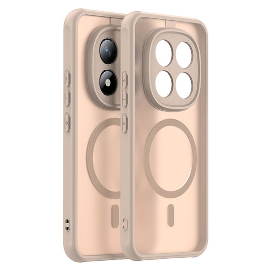 MagSafe futrola za Xiaomi Poco M8 Pro / Redmi Note 15 Pro+ 5G, Techsuit, HaloFrost II, Zlatna