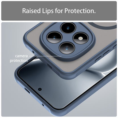 MagSafe futrola za Xiaomi Poco M8 Pro / Redmi Note 15 Pro+ 5G, Techsuit, HaloFrost II, Tamnoplava