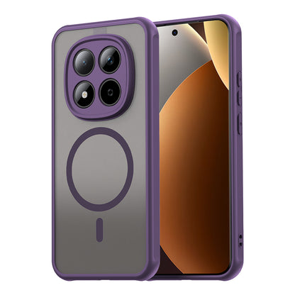 MagSafe futrola za Xiaomi Poco M8 Pro / Redmi Note 15 Pro+ 5G, Techsuit, HaloFrost II, Ljubičasta