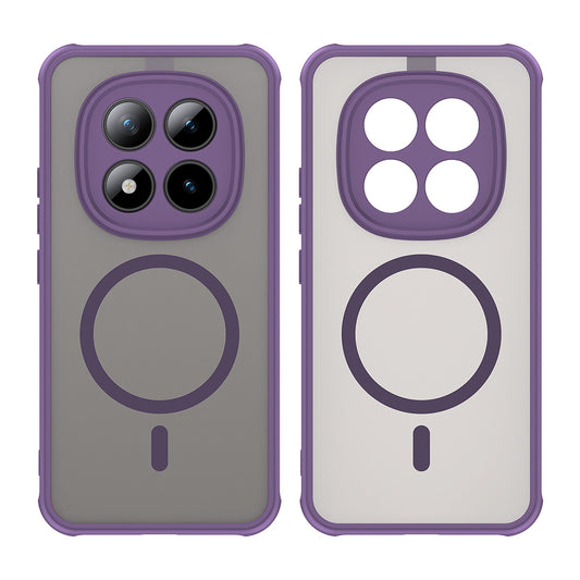 MagSafe futrola za Xiaomi Poco M8 Pro / Redmi Note 15 Pro+ 5G, Techsuit, HaloFrost II, Ljubičasta