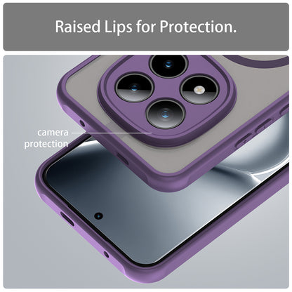 MagSafe futrola za Xiaomi Poco M8 Pro / Redmi Note 15 Pro+ 5G, Techsuit, HaloFrost II, Ljubičasta