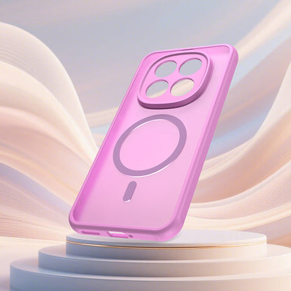 MagSafe futrola za Xiaomi Poco M8 Pro / Redmi Note 15 Pro+ 5G, Techsuit, HaloFrost II, Roza