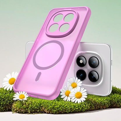 MagSafe futrola za Xiaomi Poco M8 Pro / Redmi Note 15 Pro+ 5G, Techsuit, HaloFrost II, Roza