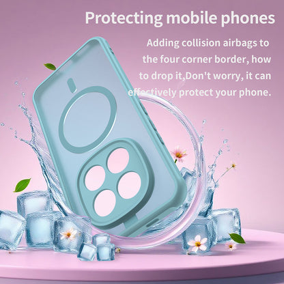 MagSafe futrola za Xiaomi Poco M8 Pro / Redmi Note 15 Pro+ 5G, Techsuit, HaloFrost II, Svijetlo zelena