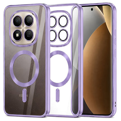 MagSafe futrola za Xiaomi Poco M8 Pro / Redmi Note 15 Pro+ 5G, Techsuit, Luxury Crystal, Svijetlo Ljubičasta