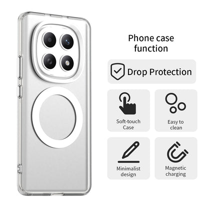 Futrola MagSafe za Xiaomi Poco M8 / Redmi Note 15 5G / Note 15 4G, Techsuit, CandyCase, Bijela