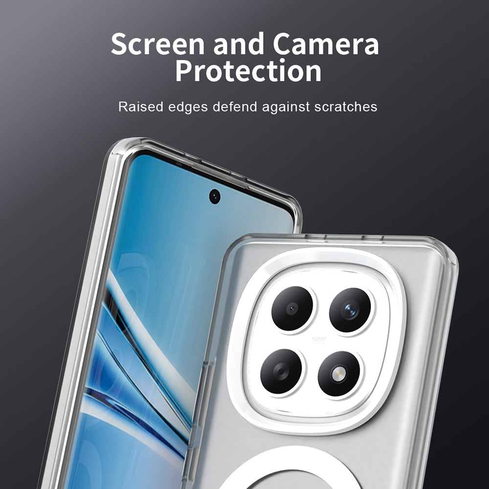 Futrola MagSafe za Xiaomi Poco M8 / Redmi Note 15 5G / Note 15 4G, Techsuit, CandyCase, Bijela