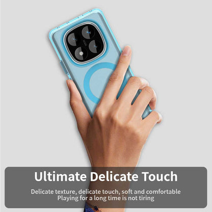 MagSafe futrola za Xiaomi Poco X7 / Redmi Note 14 Pro 5G, Techsuit, CandyCase, Plava