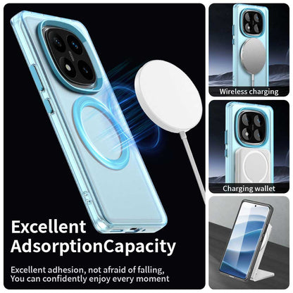 MagSafe futrola za Xiaomi Poco X7 / Redmi Note 14 Pro 5G, Techsuit, CandyCase, Plava