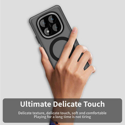 MagSafe futrola za Xiaomi Poco X7 / Redmi Note 14 Pro 5G, Techsuit, CandyCase, Crna