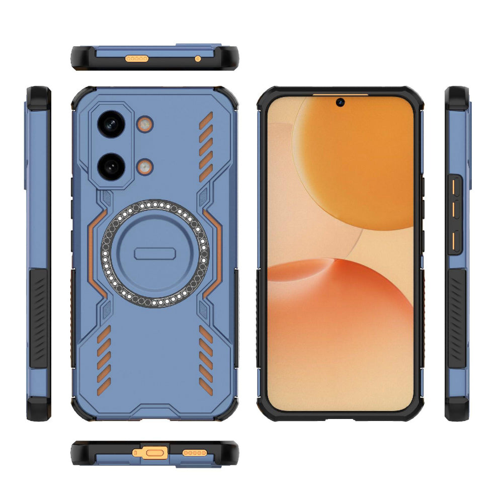 MagSafe futrola za Xiaomi Poco X8 Pro Max, Techsuit, ArmorMag, Plava