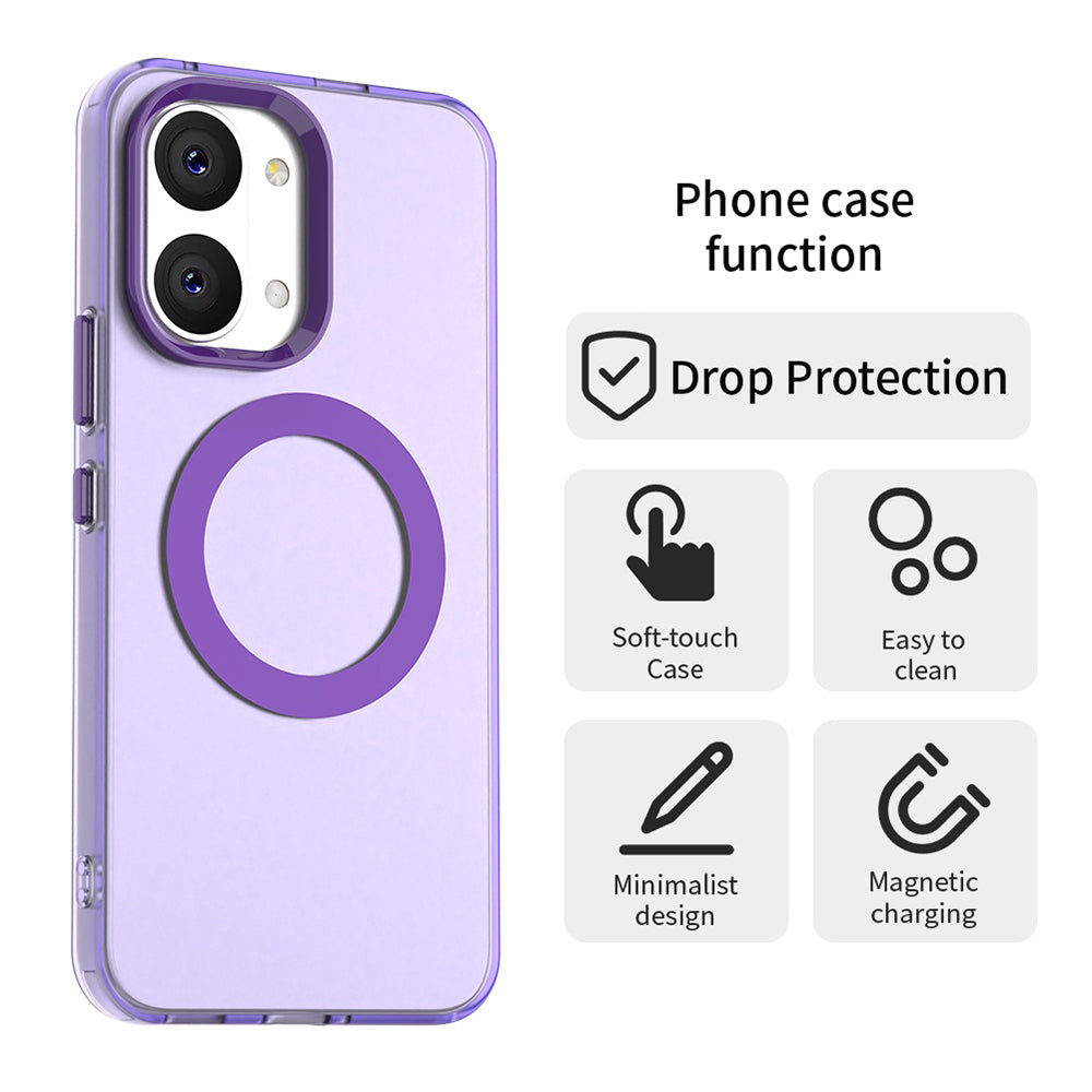 MagSafe futrola za Xiaomi Poco X8 Pro Max, Techsuit, CandyCase, Ljubičasta