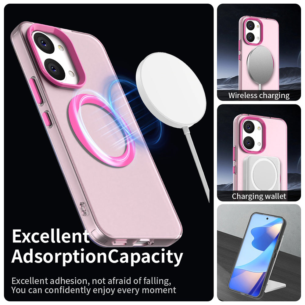 MagSafe futrola za Xiaomi Poco X8 Pro Max, Techsuit, CandyCase, Roza