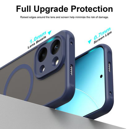 MagSafe futrola za Xiaomi Poco X8 Pro Max, Techsuit, HaloFrost II, Tamnoplava