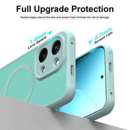 MagSafe futrola za Xiaomi Poco X8 Pro Max, Techsuit, HaloFrost II, Svijetlo Zelena