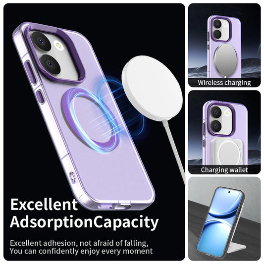 MagSafe futrola za Xiaomi Poco X8 Pro, Techsuit, CandyCase, Ljubičasta