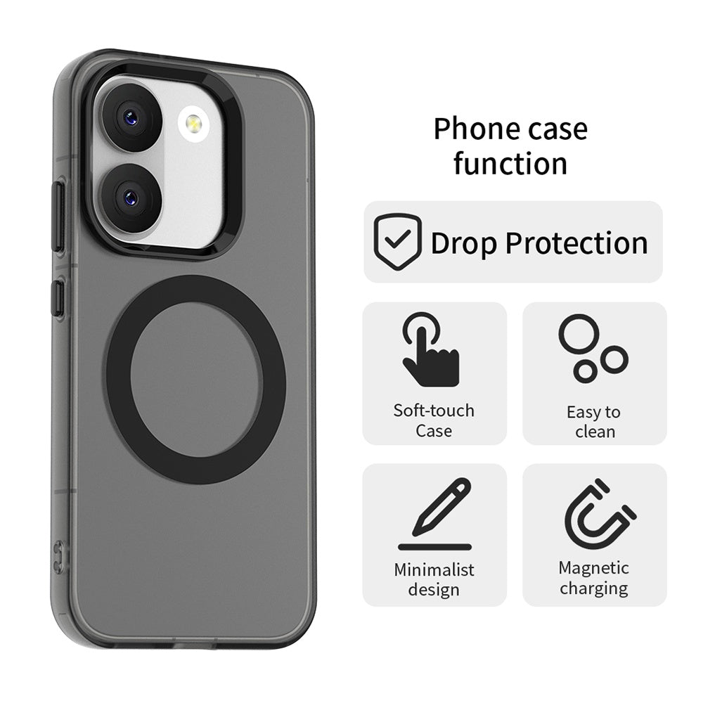 MagSafe futrola za Xiaomi Poco X8 Pro, Techsuit, CandyCase, Crna