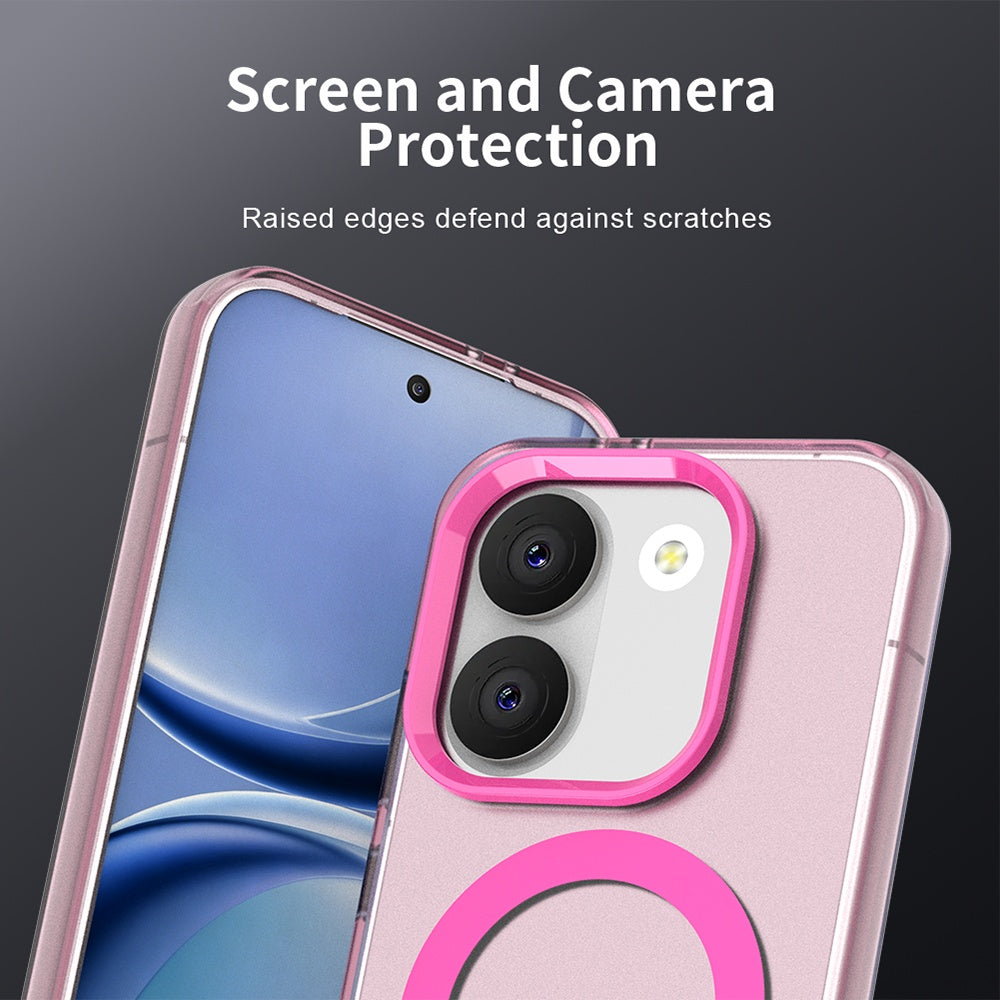 MagSafe futrola za Xiaomi Poco X8 Pro, Techsuit, CandyCase, Roza