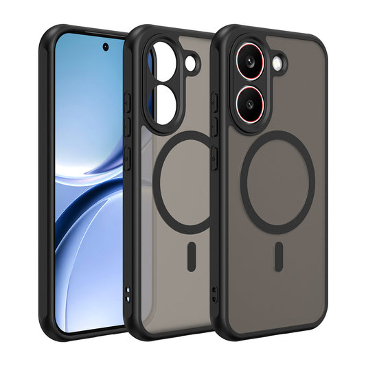 MagSafe futrola za Xiaomi Poco X8 Pro, Techsuit, HaloFrost II, Crna