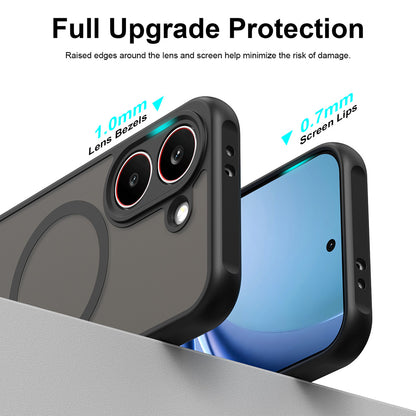 MagSafe futrola za Xiaomi Poco X8 Pro, Techsuit, HaloFrost II, Crna