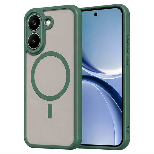 MagSafe futrola za Xiaomi Poco X8 Pro, Techsuit, HaloFrost II, Zelena